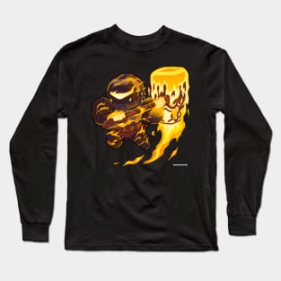 D2 BURNING MAUL Long Sleeve T-Shirt